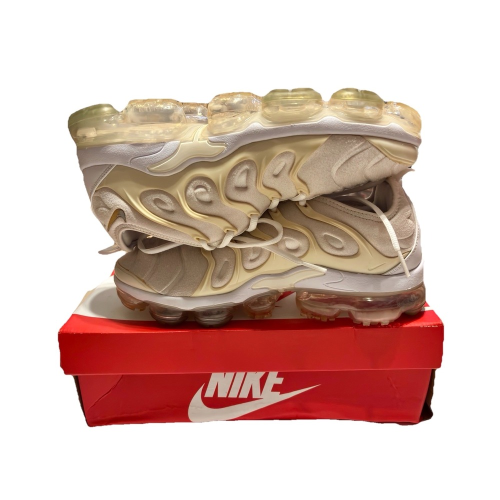 Nike Air Vapormax Plus Size 9.5 mens 924453004 Off White Gray Purchased in 2020 - Picture 5 of 11